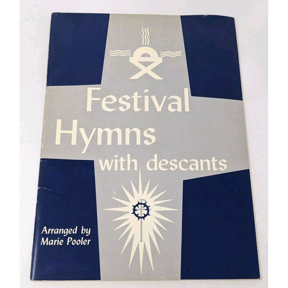 Festival Hymns With Descants Marie Pooler Unison Piano/Organ Song Book Music
